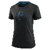 Nike Miami Marlins Authentic Collection Early Work  Women's Mlb T-shirt In Black
