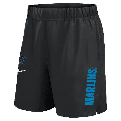 Nike Miami Marlins Victory Menâs  Men's Dri-fit Mlb Shorts In Black