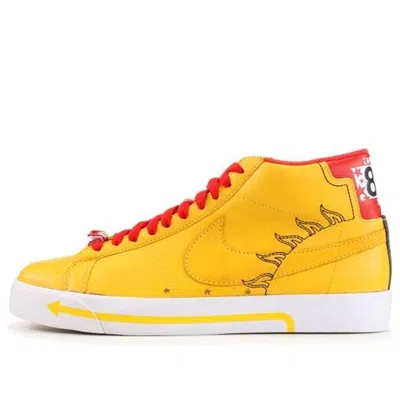 Nike Michael Lau Bmx Beijing 2008 Olympics Blazer In Yellow