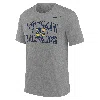 Nike Michigan  Men's College T-shirt In Gray