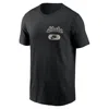 Nike Michigan State 2-hit  Men's College T-shirt In Black
