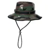 Nike Men's Camo Michigan State Spartans 2024 Military Appreciation Apex Bucket Hat In Black