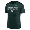 Nike Men's Green Michigan State Spartans Campus Center Stack Velocity Performance T-shirt In Green