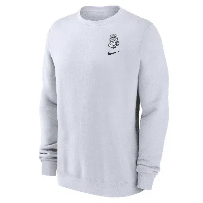 Nike Michigan State Club Fleece  Men's College Sweatshirt In Gray