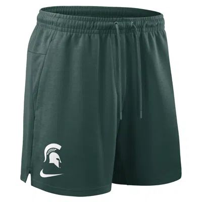 Nike Michigan State Premium Performance  Men's Dri-fit College Shorts In Green