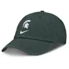 Nike Men's Green Michigan State Spartans Primetime Club Adjustable Hat In Green