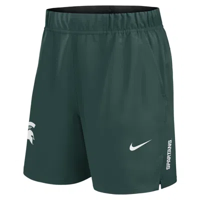 Nike Michigan State Primetime Victory Primary Logo Menâs  Men's Dri-fit College Shorts In Gray