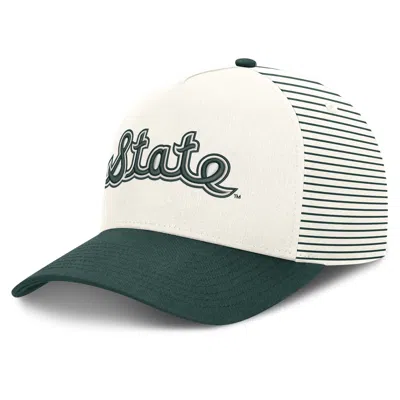 Nike Michigan State Rise  Unisex Dri-fit College A-frame Adjustable Hat In Yellow