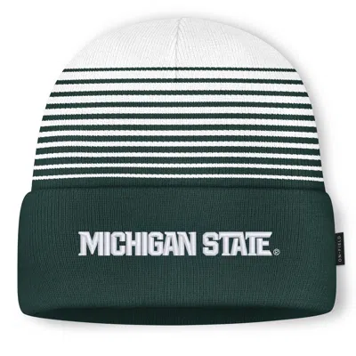 Nike Michigan State Sideline Utility  Unisex College Cuffed Beanie In Green