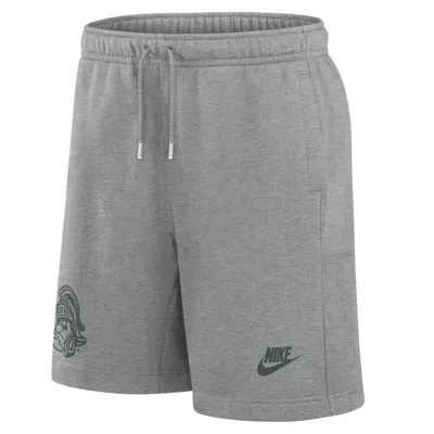 Nike Michigan State Spartans Legacy Essential  Men's College Shorts In Grey