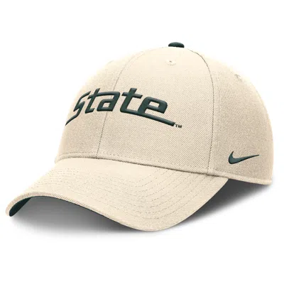 Nike Michigan State Spartans Primetime Rise  Men's College Adjustable Hat In Gold