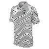 Nike Michigan State Spartans Primetime Victory Striped  Men's Dri-fit College Polo In Grey