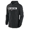 Nike Michigan State Spartans Sideline  Men's Dri-fit College Long-sleeve Hooded Top In Black