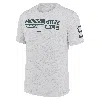 Nike Michigan State Spartans Velocity Baseball Wordmark Stack  Men's Dri-fit College T-shirt In White