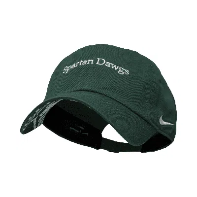 Nike Michigan State  Unisex College Cap In Green