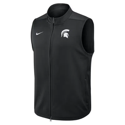 NIKE MICHIGAN STATE VICTORY  MEN'S THERMA-FIT COLLEGE FULL-ZIP VEST,1015865384