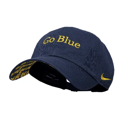 Nike Michigan  Unisex College Cap In Blue