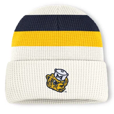 Nike Michigan  Unisex College Cuffed Beanie In Multi