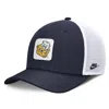 Nike Michigan Wolverines Legacy Rise Mascot  Unisex College Trucker Adjustable Hat In Blue