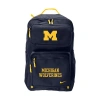 Nike Michigan Wolverines Utility Speed Backpack In Blue
