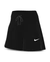 Nike Mid Rise 4 Shorts In Black/sail
