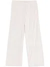 Nike Mid-rise Velour Track Pants In 中性色