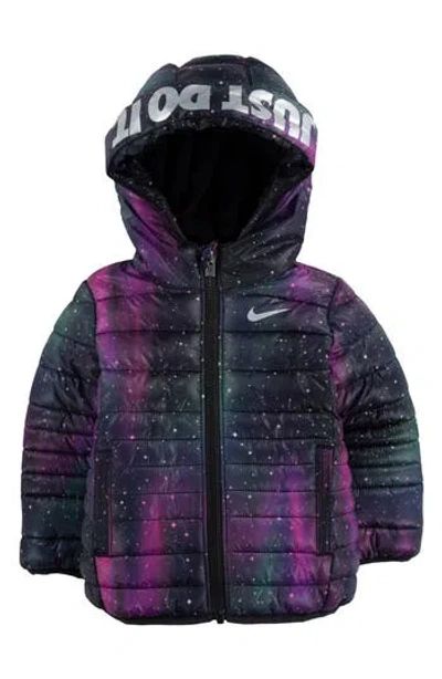 Nike Babies'  Mid Weight Puffer Jacket In Multi