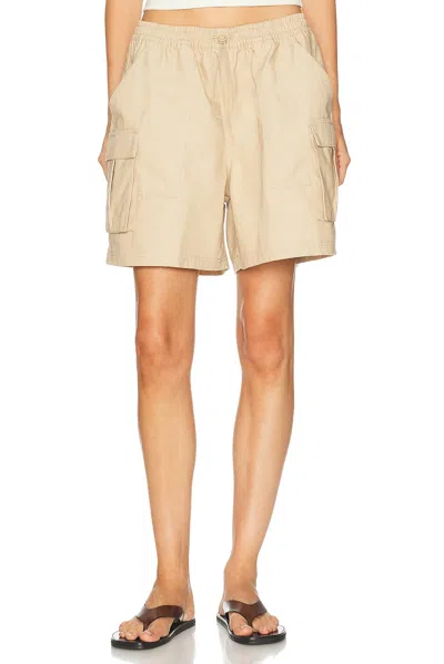 Nike Mid-rise Loose 5 Cargo Short In Neutral