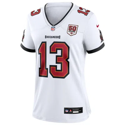 Nike Mike Evans Tampa Bay Buccaneers 50th Anniversary Womenâs  Women's Nfl Game Jersey In White