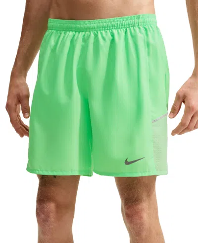 Nike Miler Men's Dri-fit Running Shorts In Green