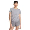 Nike Miler T-shirt Grey Aj8121-056 Women's In Grey