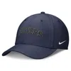 Nike Milwaukee Brewers Primetime Swoosh  Men's Dri-fit Mlb Hat In Blue