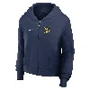 Nike Milwaukee Brewers Womenâs  Women's Mlb Full-zip Hoodie In Blue