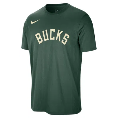 Nike Milwaukee Bucks Essentials  Men's Nba T-shirt In Green
