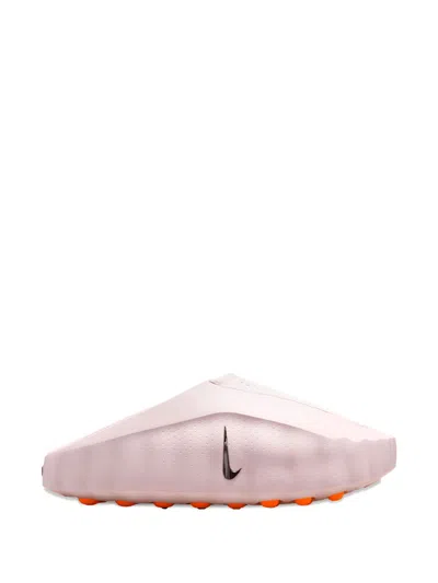 Nike Mind 001 Logo-plaque Mules In Animal Print