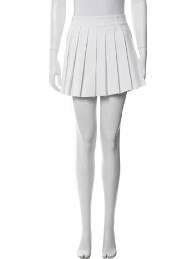 Pre-owned Nike Mini Skirt In White