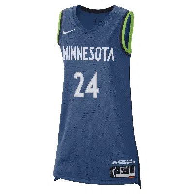 Nike Minnesota Lynx Explorer Edition  Women's Dri-fit Wnba Victory Jersey In Blue
