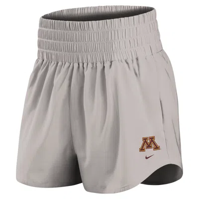 Nike Minnesota Primary Logo One  Women's Dri-fit College Shorts In Gray