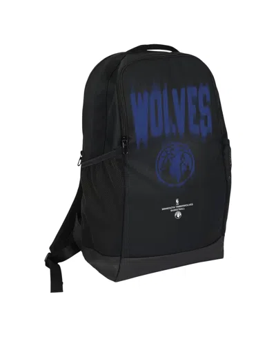 Nike Minnesota Timberwolves School Laptop Sleeve Backpack In Black