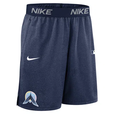 Nike Minnesota Twins Authentic Collection City Connect  Men's Dri-fit Mlb Shorts In Blue