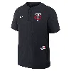 Nike Minnesota Twins Authentic Collection  Men's Mlb Short-sleeve Windshirt