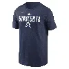 Nike Minnesota Twins City Connect  Men's Mlb T-shirt In Blue