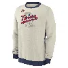 NIKE MINNESOTA TWINS COOPERSTOWN  MEN'S MLB PULLOVER CREW,1015658760