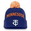 Nike Minnesota Twins Peak  Men's Mlb Cuffed Pom Beanie In Blue