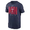 Nike Minnesota Twins Team Scoreboard  Men's Mlb T-shirt In Blue