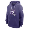 Nike Minnesota Vikings Alt Pack  Women's Dri-fit Nfl Pullover Hoodie In Purple