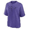 Nike Minnesota Vikings Arch Boxy  Women's Nfl T-shirt