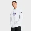 Nike White Minnesota Vikings Sideline Alt 2 Tight Coverage Performance Pullover Hoodie In White