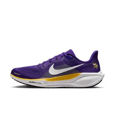 Nike Minnesota Vikings Pegasus 41  Men's Nfl Road Running Shoes In Purple