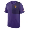 Nike Minnesota Vikings Sideline Coach  Men's Dri-fit Nfl Top In Gold